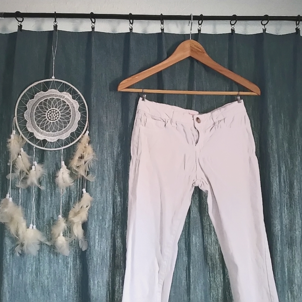 ❄️ White Stretchy Skinny Leg Pants